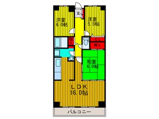 PHOENIX COURT交野Ⅰ北棟の物件間取画像